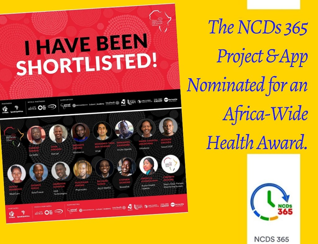 OGWENO STEPHEN NOMINATED TO THE TOP 15 FINALISTS OF THE YOUNG INNOVATORS FOR HEALTH AWARD&nbsp;2021.