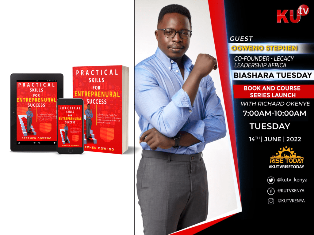 PRACTICAL SKILLS BOOK MEDIA LAUNCH: OGWENO STEPHEN ON&nbsp;KUTV