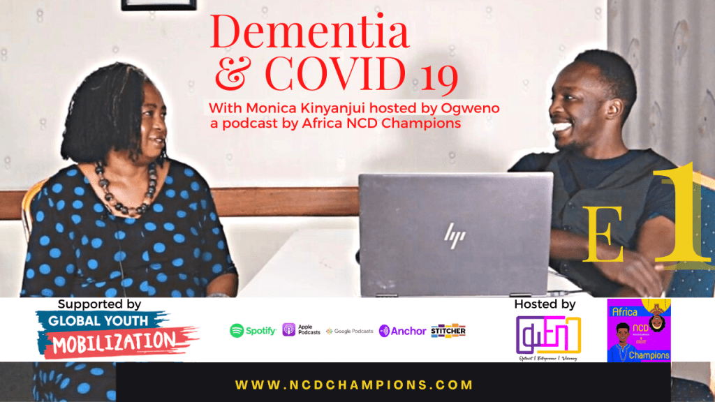 OGWENO STEPHEN HOSTS A NEW PODCAST SERIES: NCDS AND COVID 19: LESSONS FROM THE PAST TO PREPARE FOR THE&nbsp;FUTURE