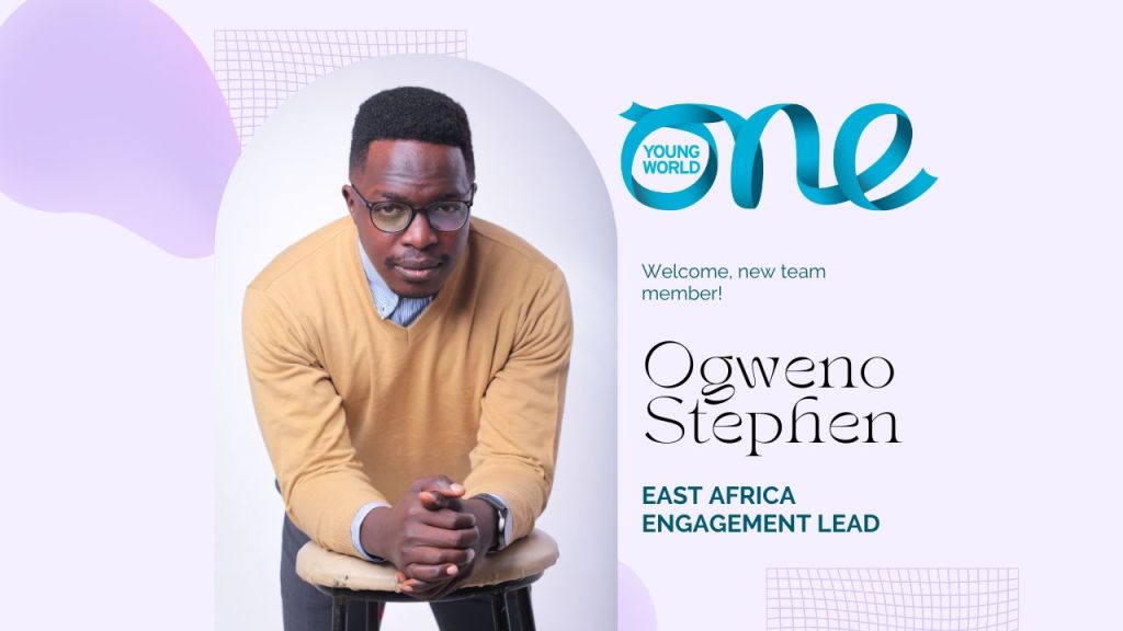 OGWENO STEPHEN SELECTED AS THE FIRST ENGAGEMENT LEAD FOR ONE YOUNG WORLD EAST&nbsp;AFRICA