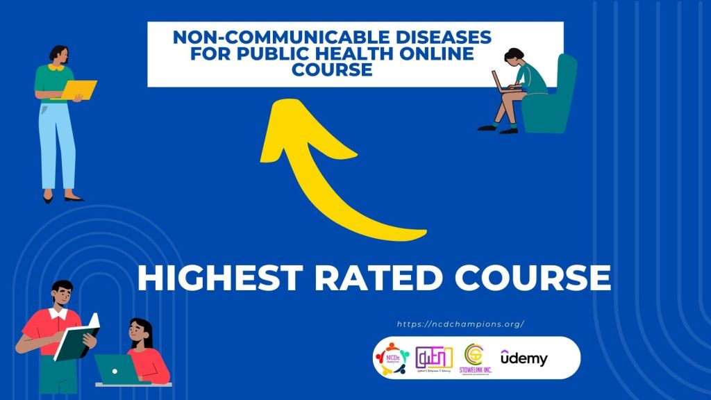 OGWENO STEPHEN’S NCDS FOR PUBLIC HEALTH COURSE IS NOW THE HIGHEST-RANKING COURSE ON&nbsp;UDEMY