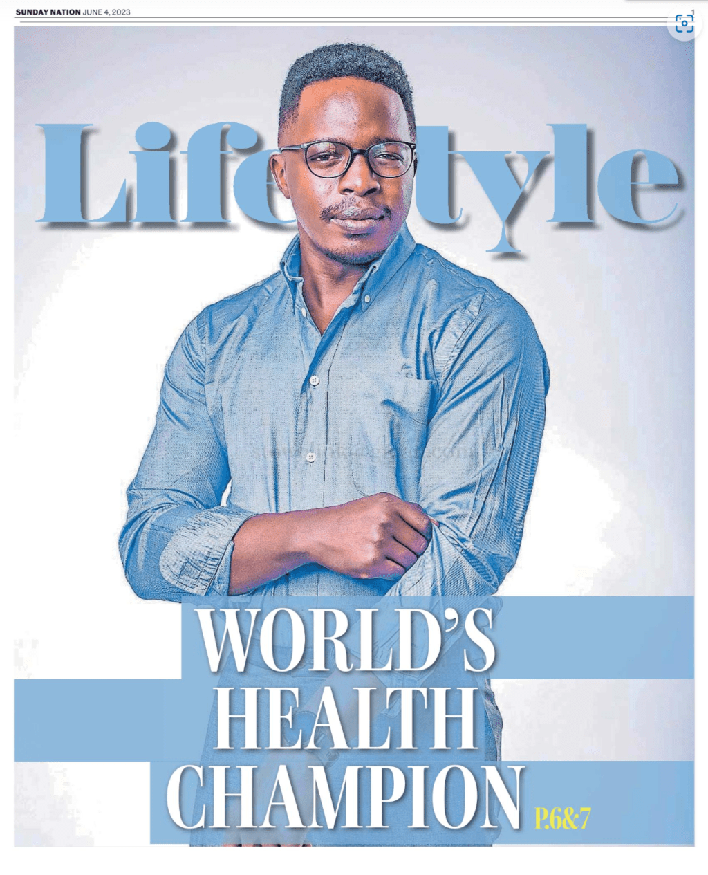 Ogweno Stephen Showcased in Daily Nation Newspaper&nbsp;Feature