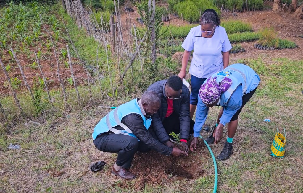 Ogweno Stephen Joins Amref Health Africa on a  Mission to Nyeri&nbsp;County