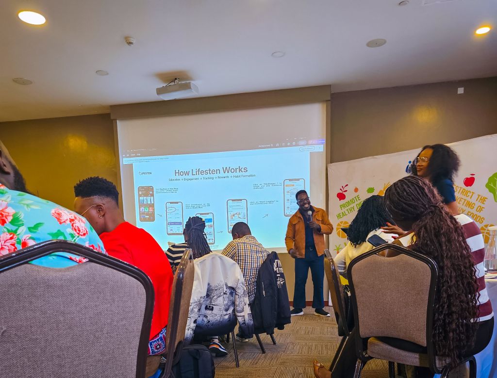Ogweno Stephen Presents Digital Health Innovation at KELIN Dialogue on Digitalisation, Healthy Food Policy and NCD&nbsp;Prevention