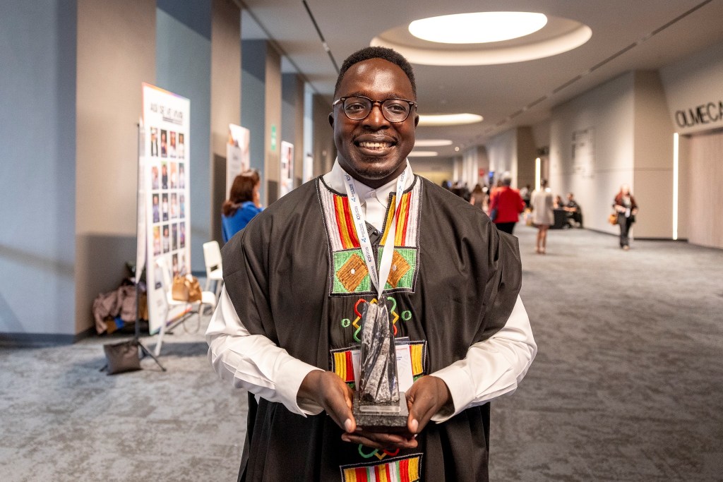 Ogweno Stephen Makes History as First African to Receive the World Obesity Federation Emerging Leaders in Health Award at ICO&nbsp;2026