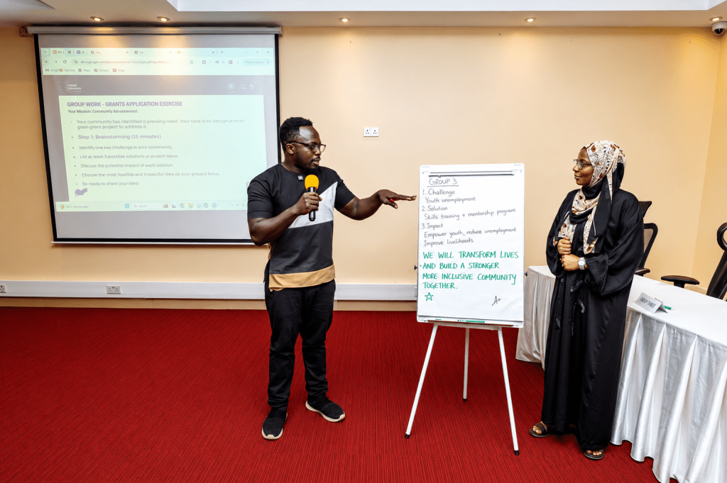 Ogweno Stephen Explores Youth Innovation at the UNDESA AU-EU Youth Lab